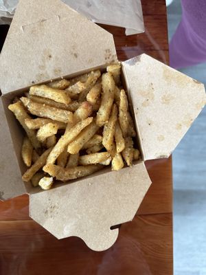  truffle park fries   at Refocused in Baltimore