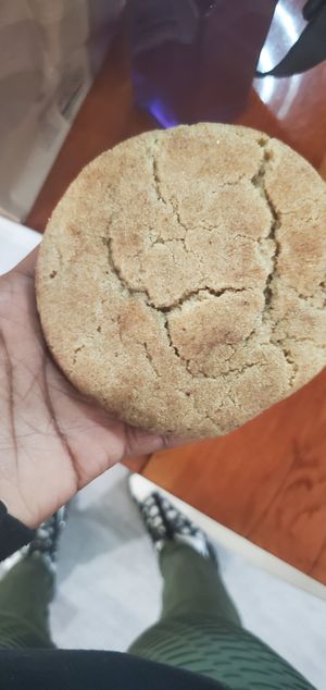 Snickerdoodle cookie at Refocused in Baltimore