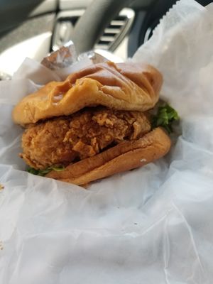 Chicken Sandwich at Refocused in Baltimore