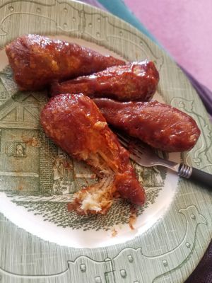 Bbq wings at Refocused in Baltimore