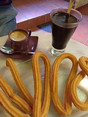Churros at Churreando in Madrid