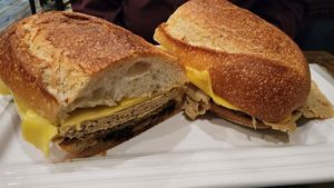 Tofurkey at Filoncino Cafe in Staten Island