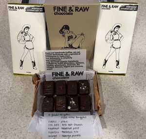 Mixed truffles  at FINE & RAW in Brooklyn