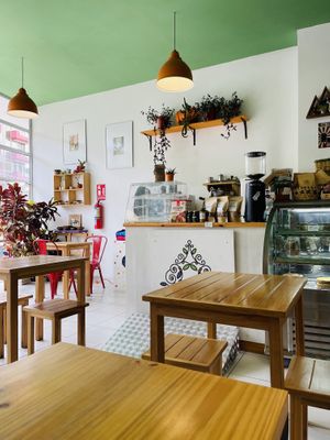 Inside   at Vegano De Altura in Quito