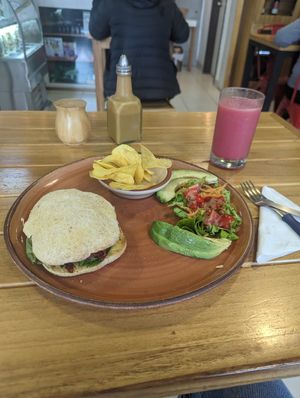 Tofu Sandwich at Vegano De Altura in Quito