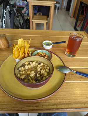 Ceviche vegano at Vegano De Altura in Quito