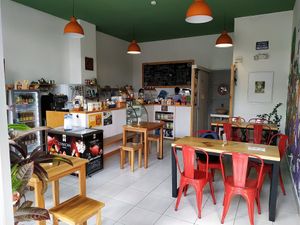 Inside at Vegano De Altura in Quito