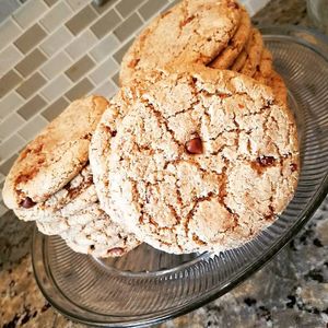 glueten free oatmeal choc chip cookies at I-tal Garden in New Orleans