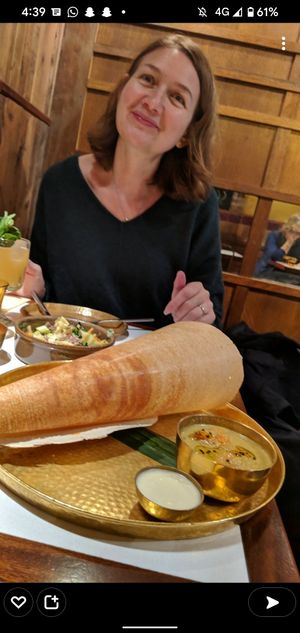 Dosa at Hoppers - Covent Garden in London