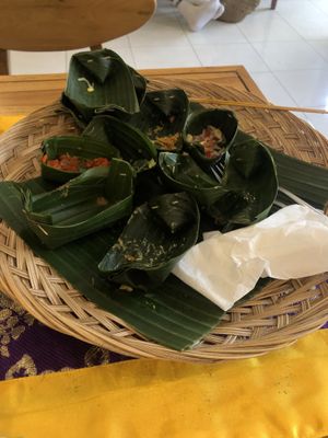 all finished !  at Sun Sun Warung in Ubud