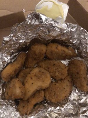 No-Chicken Bites at Papa John's in Tamworth