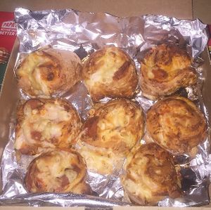 Vegan Hotdog Scrolls at Papa John's in Tamworth