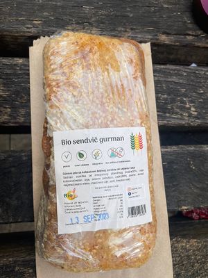 Sandwich  at Veganski Kiosk in Belgrade