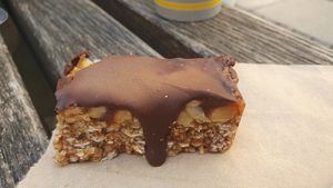 Bar at Veganski Kiosk in Belgrade