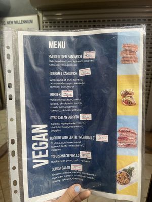   at Veganski Kiosk in Belgrade