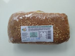 Soya "steak" at Veganski Kiosk in Belgrade