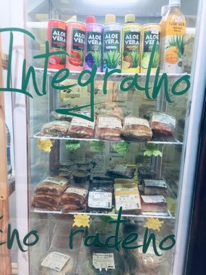 menu at Veganski Kiosk in Belgrade