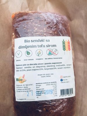 vegan at Veganski Kiosk in Belgrade