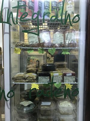 Lots of vegan options  at Veganski Kiosk in Belgrade