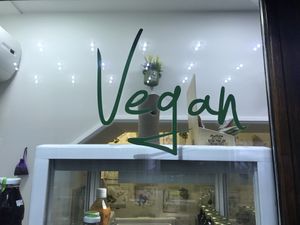 We just love to see the word! at Veganski Kiosk in Belgrade