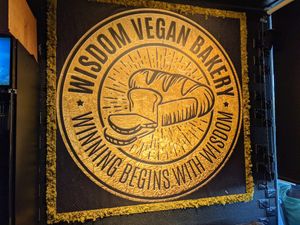 Yum factor 10. at Wisdom's Vegan Bakery & Cafe in Spring