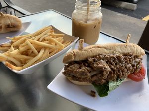 Everything was delicious!!!  The only problem we found was that it is so far away from where we live! ❤️😁  at Wisdom's Vegan Bakery & Cafe in Spring