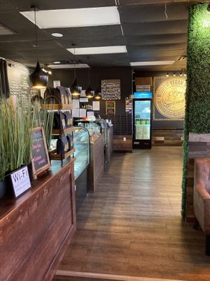   at Wisdom's Vegan Bakery & Cafe in Spring