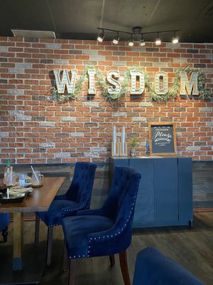 ❤️  at Wisdom's Vegan Bakery & Cafe in Spring