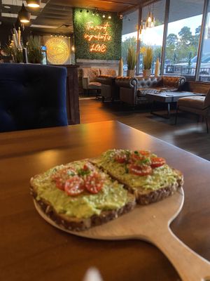 Avo toast  at Wisdom's Vegan Bakery & Cafe in Spring