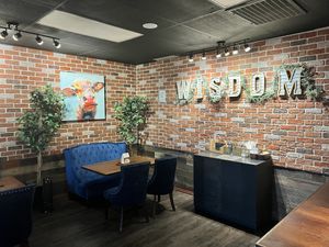   at Wisdom's Vegan Bakery & Cafe in Spring