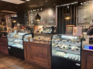   at Wisdom's Vegan Bakery & Cafe in Spring