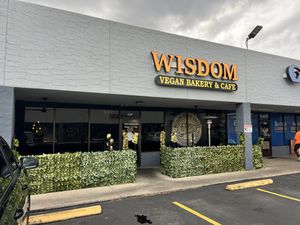   at Wisdom's Vegan Bakery & Cafe in Spring