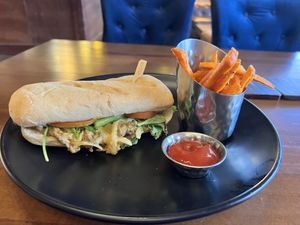   at Wisdom's Vegan Bakery & Cafe in Spring