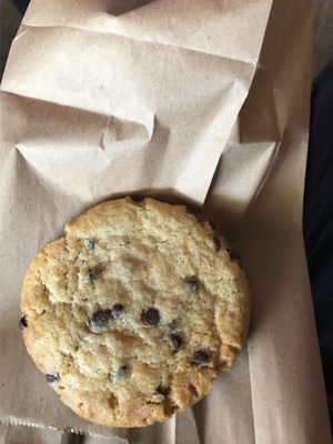 Chocolate chip cookie  at Wisdom's Vegan Bakery & Cafe in Spring