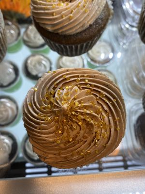 Tiramisu cupcake at Wisdom's Vegan Bakery & Cafe in Spring