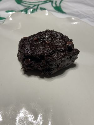 Brownie  at Wisdom's Vegan Bakery & Cafe in Spring