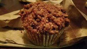 Pumpkin Spice Muffin at Wisdom's Vegan Bakery & Cafe in Spring