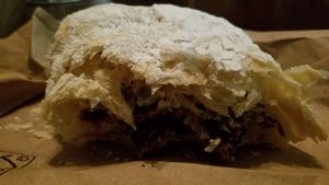Chocolate Croissant at Wisdom's Vegan Bakery & Cafe in Spring