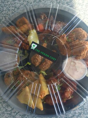 Vegan platter for any occasion 💚 at The Vegan Chef - Midrand in Johannesburg