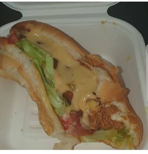 Beyond hotdog  at The Vegan Chef - Midrand in Johannesburg