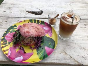 Kale Sandwich at Alma in Maldonado