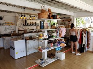 Has goods for sale too at Alma in Maldonado