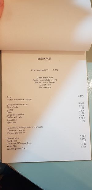 Breakfast at Esteva in Lisbon