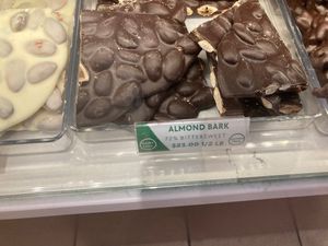 Vegan almond at Li-Lac Chocolates - Bleecker St in New York City