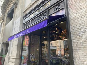 Front at Li-Lac Chocolates - Bleecker St in New York City