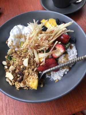 Breakfast bowl at Bateau Beach in Bateau Bay
