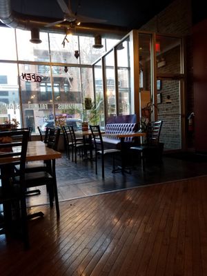 inside of restaurant at Rumi in Chicago