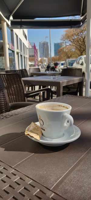 Terrassa 💚 at Estel De Mar in Barcelona