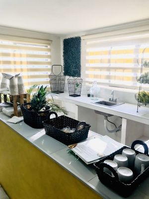 Inside the restaurant  at Vegan Center in Hermosillo