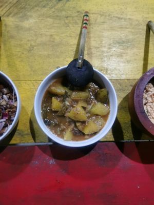 Mango Curry 🥭 at Cosmic Power Woody Cottage in Nidangala